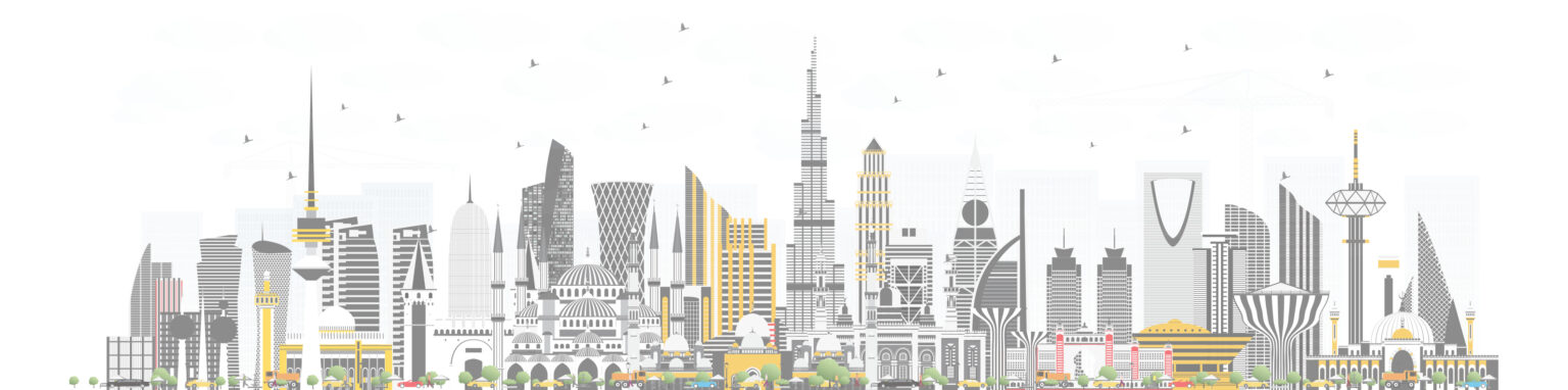 A panoramic collection of MENA's most famous landmarks.